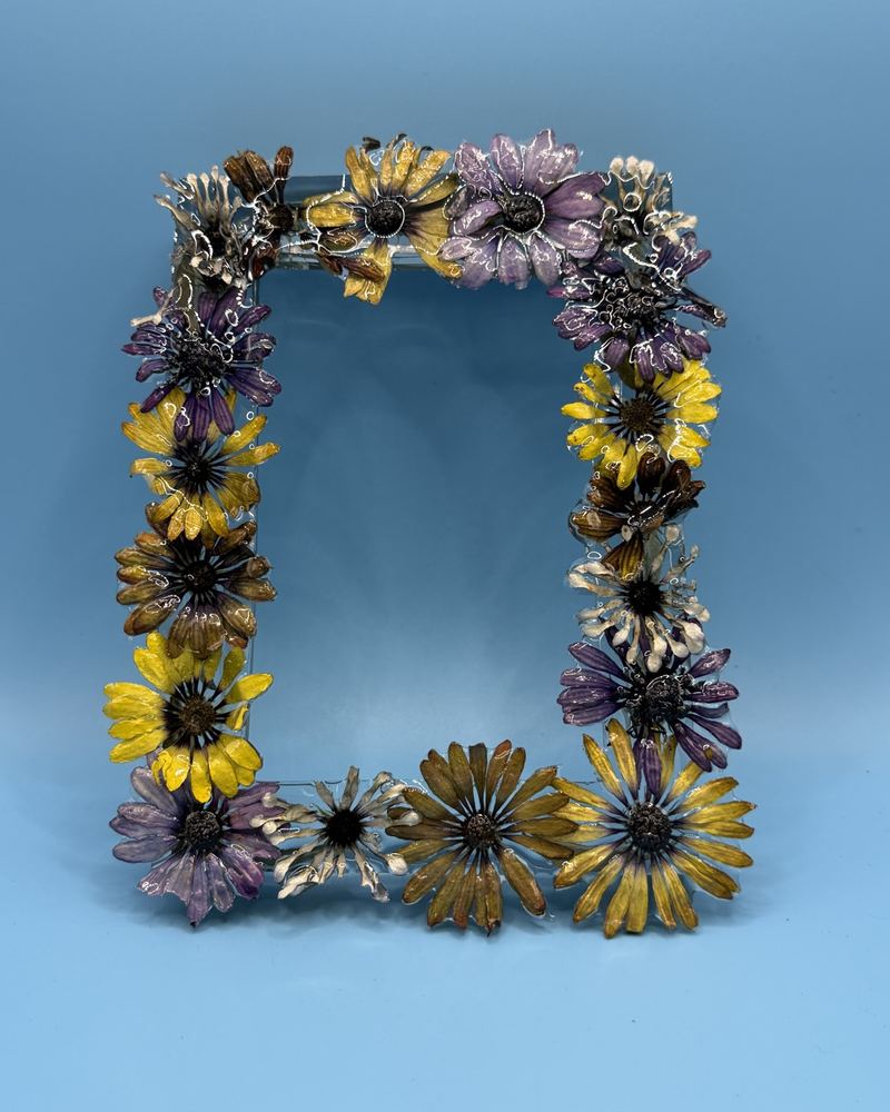 Flower frame by Lisa Tomasian, a best seller